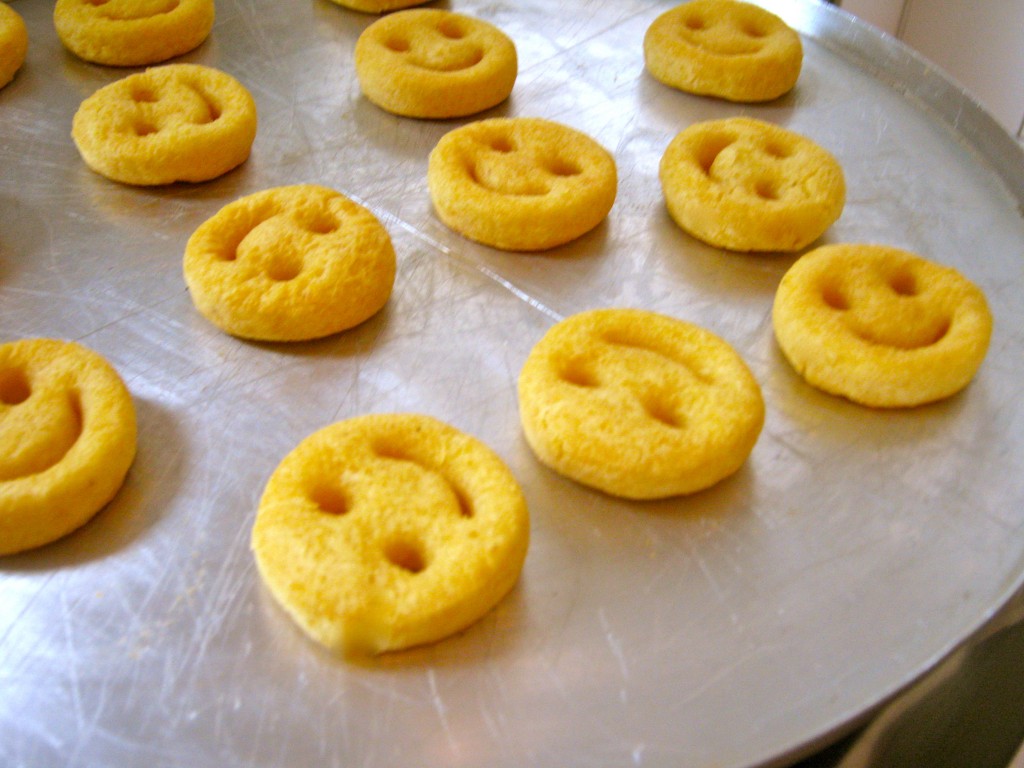 Batatas sorriso assadas